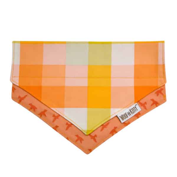 Creamsicle Dog Bandana