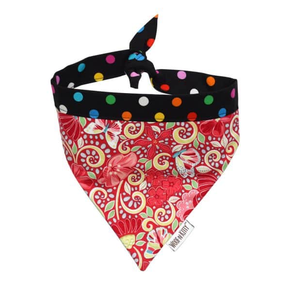 Azalea Reversible Dog Bandana