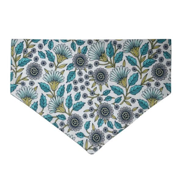 Blue Daisy Dog Bandana