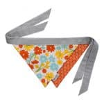 Flower Power Reversible Dog Bandana