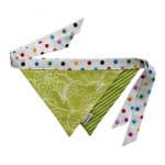 Green Meadow Reversible Dog Bandana