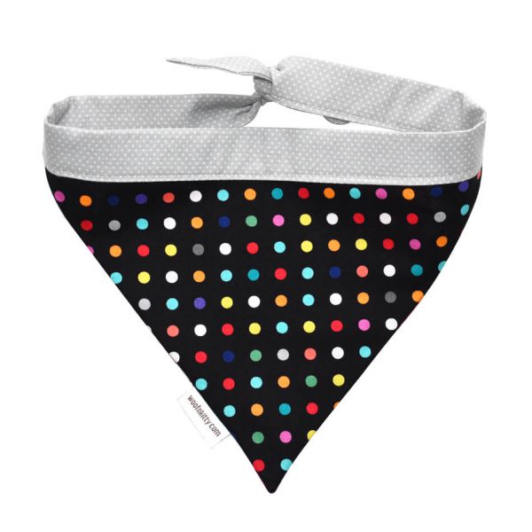 Heart You Reversible Dog Bandana