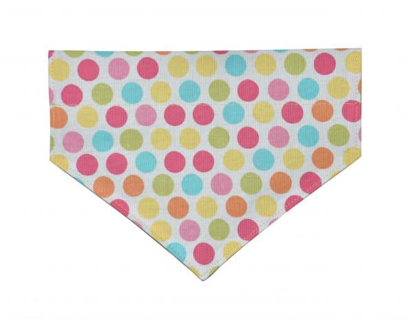 Rainbow Dots Dog Bandana