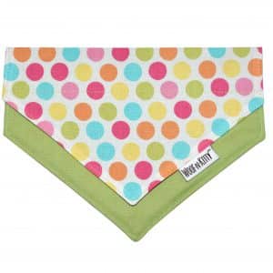 Rainbow Dots Dog Bandana