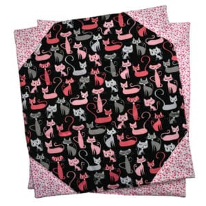 Pretty in Pink Cat Throw